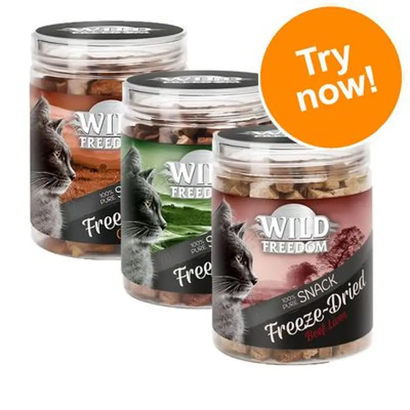 Wild Freedom Freeze-Dried Snacks Mixed Trial Pack - Mixed Pack (3 Varieties)