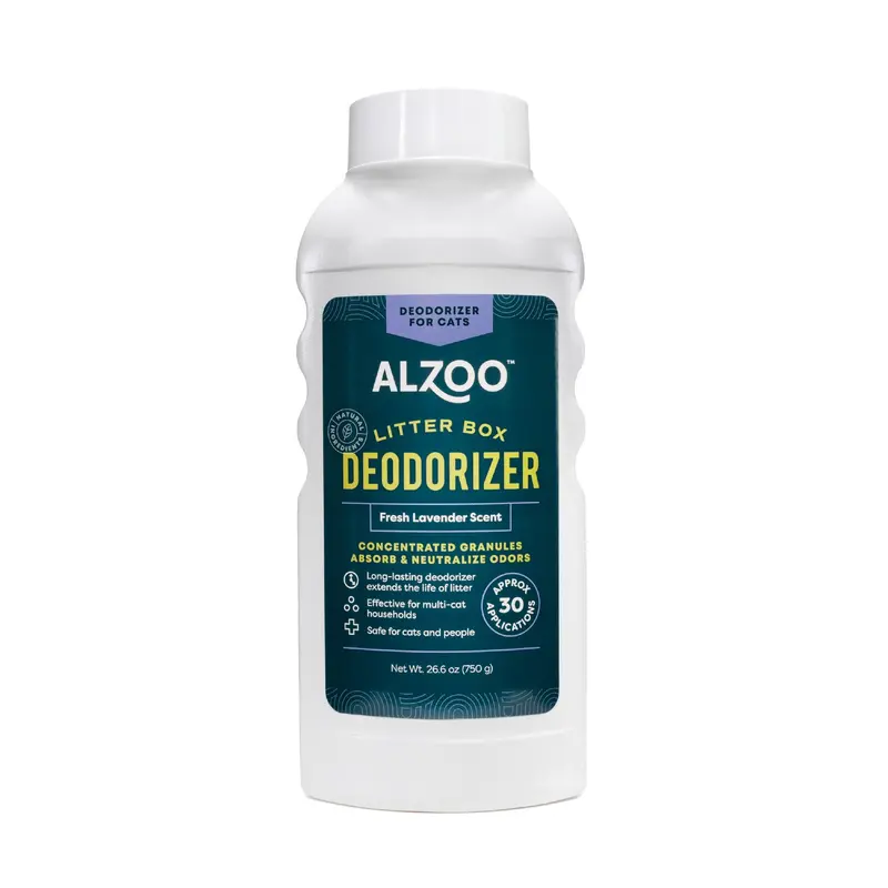 Alzoo Cat Litter Deodorizer - Fresh Lavender