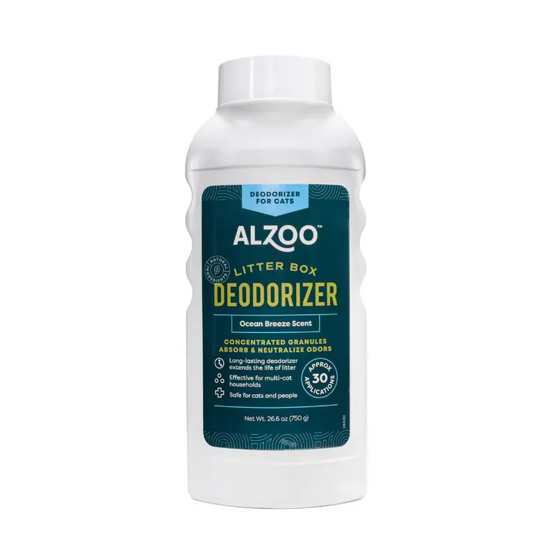 Alzoo Cat Litter Deodorizer - Ocean Breeze