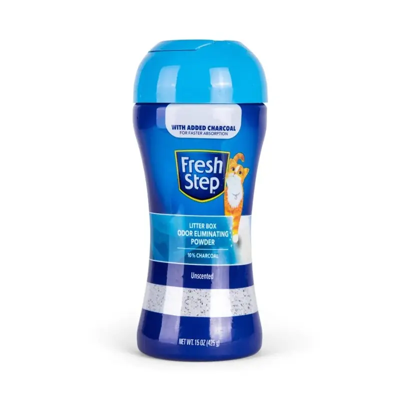 Fresh Step Cat Litter Box Charcoal Odor Eliminating Powder