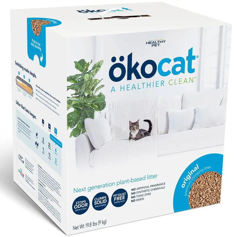 kocat Original Premium Clumping Wood Cat Litter