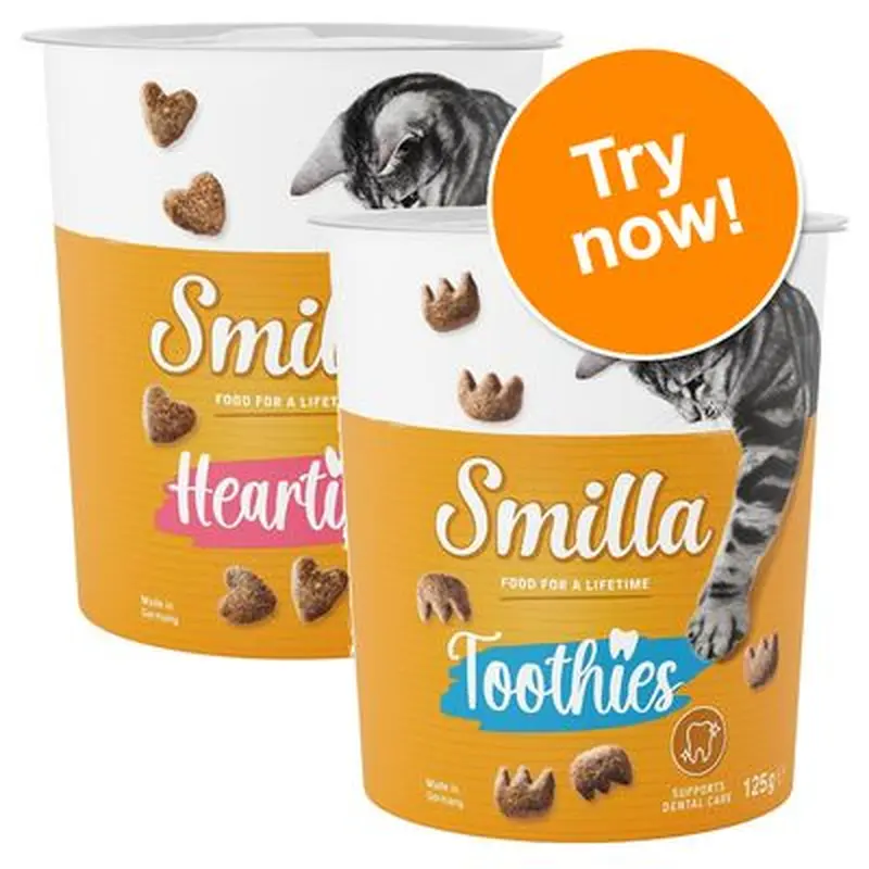 Smilla Hearties & Smilla Toothies Mixed Trial Pack - Toothies & Ringlies (2 x 125g)