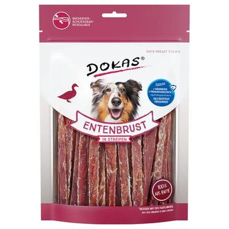 Dokas Dried Meat Snacks - Chicken Breast Strips (250g)