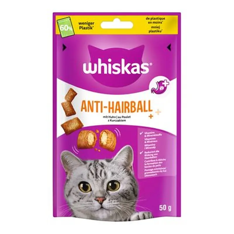 Whiskas Anti-Hairball - 50g