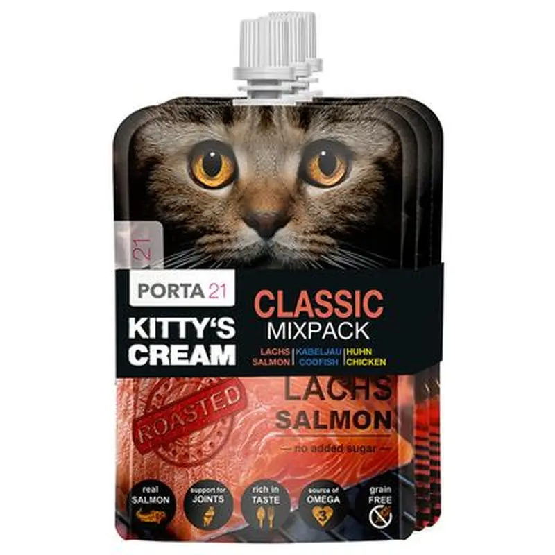 Porta 21 Kitty's Cream Mixed Pack - 3 x 90g (3 flavours)