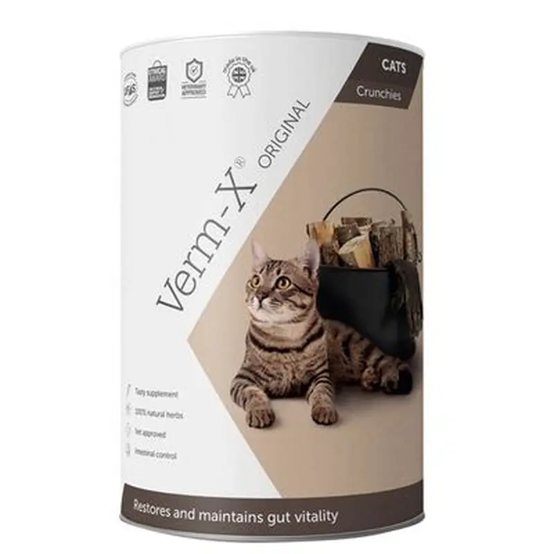 Verm-X Cat Crunchies - 60 g