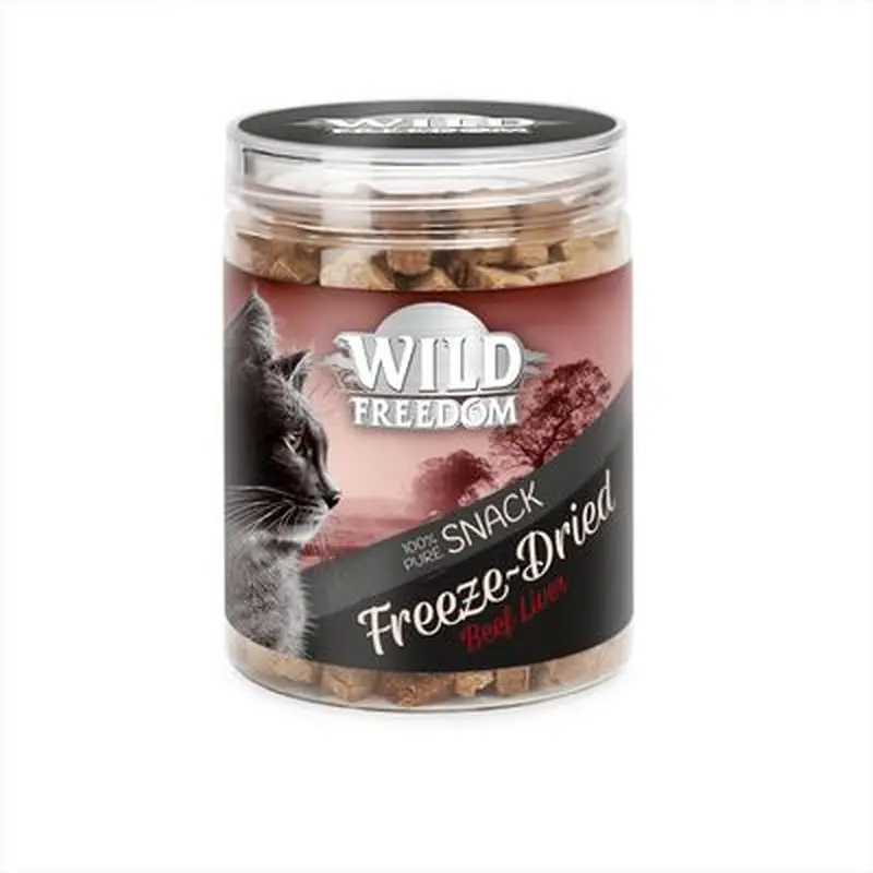 Wild Freedom Freeze-Dried Snacks - Beef Liver - Saver Pack: 3 x 60g