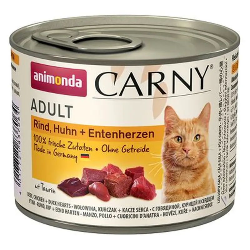 animonda Carny Adult 6 x 200g - Combination with No Beef