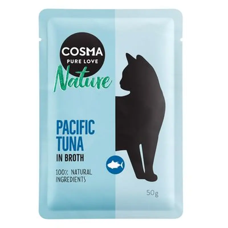 Cosma Nature Pouches 6 x 50g - Chicken & Tuna