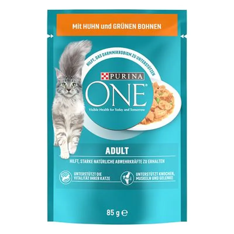 PURINA ONE Adult - with Chicken & Green Beans (26 x 85g)