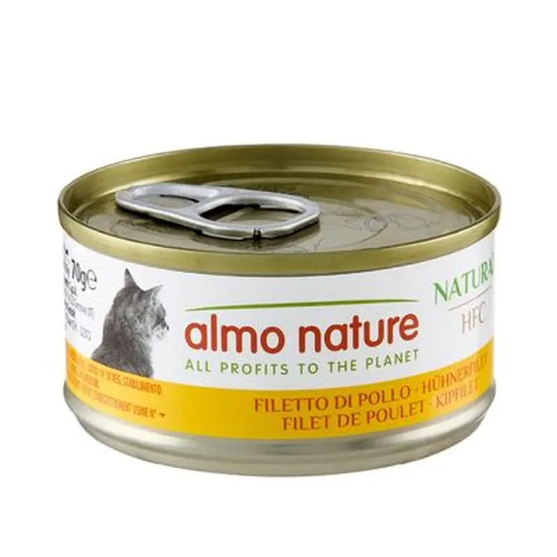 Almo Nature 6 x 70g - HFC Tuna with Squid in Jelly