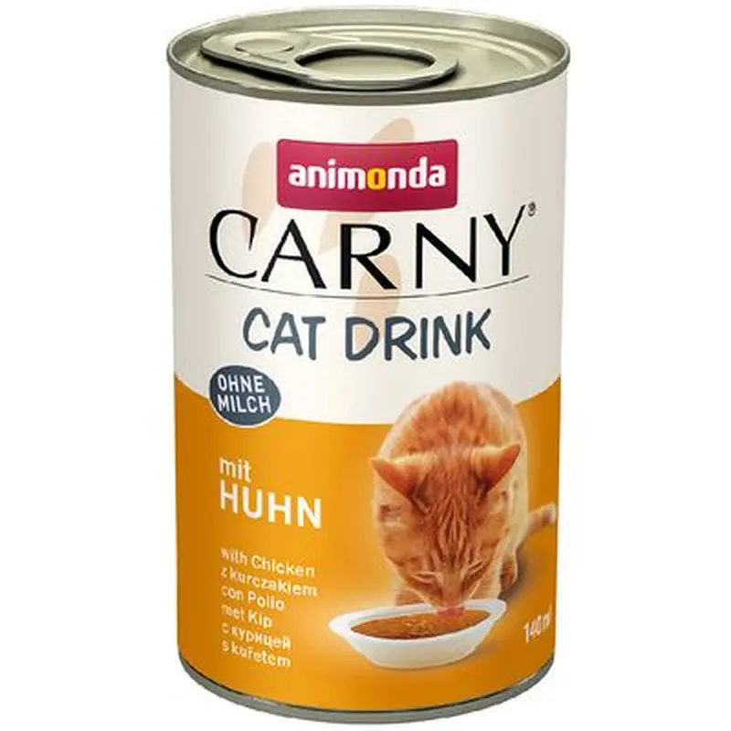 animonda Carny Cat Drink 8 x 140ml - Mixed Pack (Chicken & Tuna)
