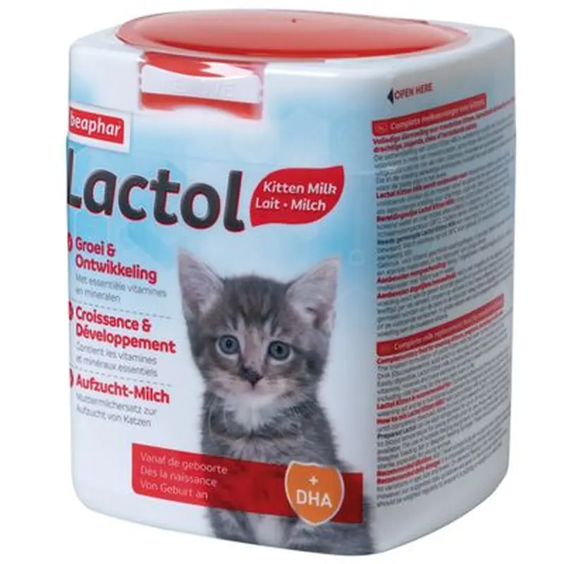 Beaphar Lactol Milk Replacer for Kittens - 500g