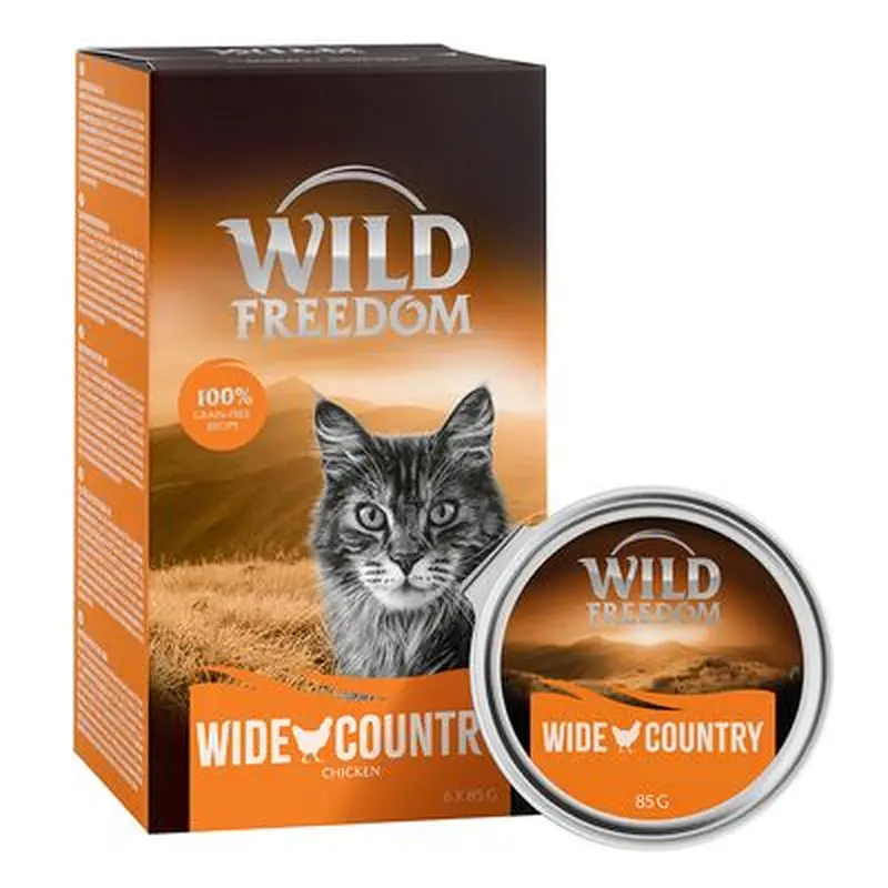 Wild Freedom Adult Trays 6 x 85g - Mixed Pack (6 Varieties)