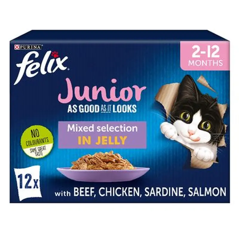 Felix Junior As Good As It Looks - Mixed Selection (12 x 85g)