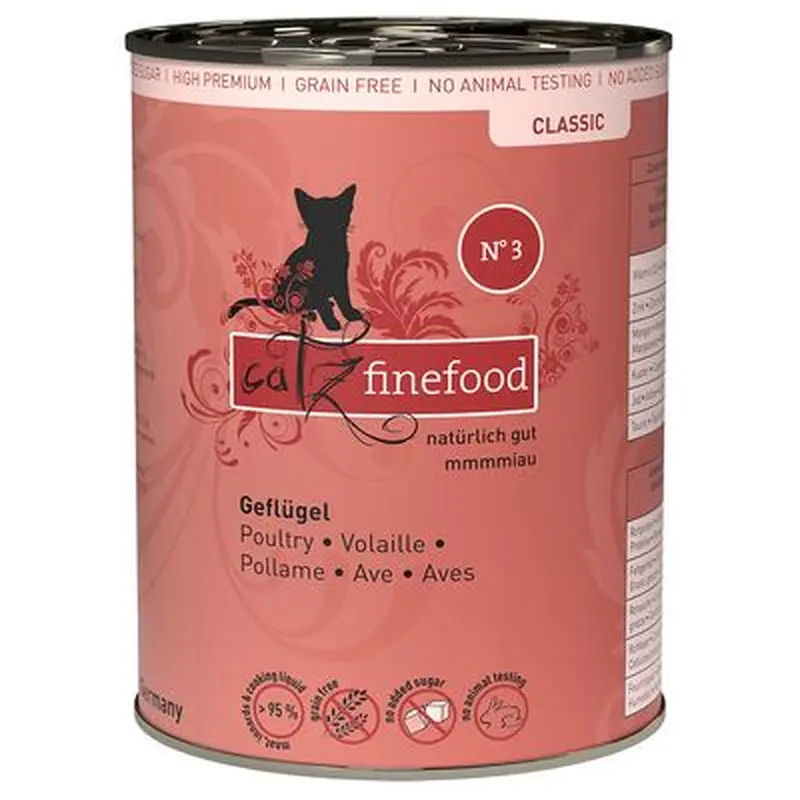 catz finefood Can 6 x 400g - Poultry