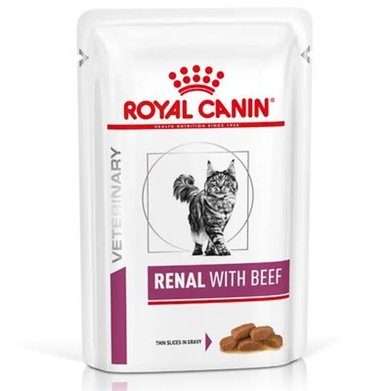 Royal Canin Veterinary - Renal with Beef - Saver Pack: 48 x 85g