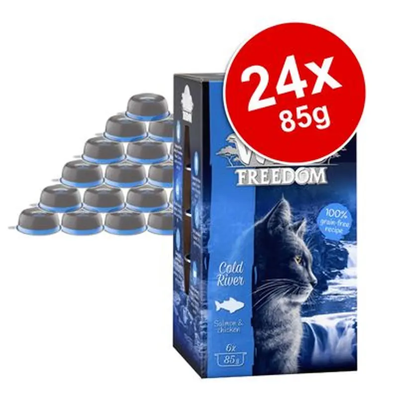 Wild Freedom Adult Trays Saver Pack 24 x 85g - Mixed Pack