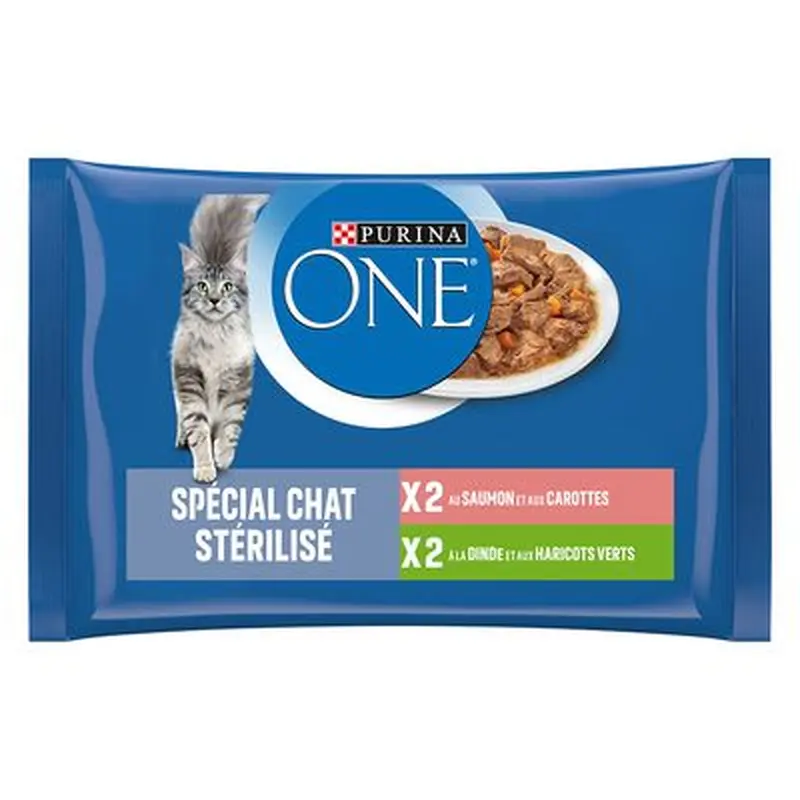 PURINA ONE Sterilised - Chicken & Beef (12 x 85g)
