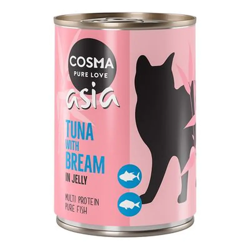 Cosma Asia in Jelly 6 x 400g - Tuna with Crab Meat