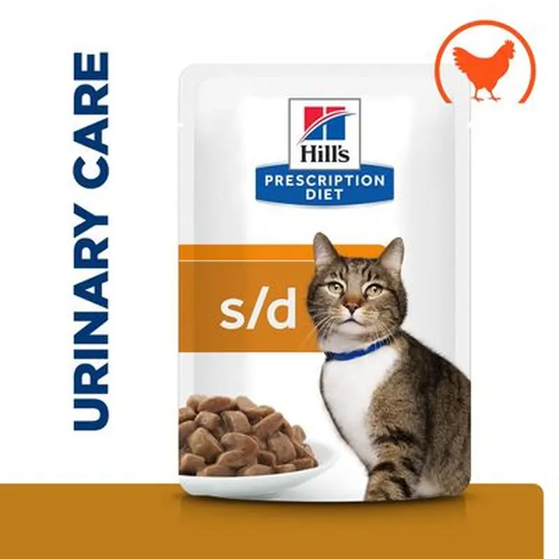 Hill's Prescription Diet s/d Urinary Care with Chicken - Saver Pack: 24 x 85g