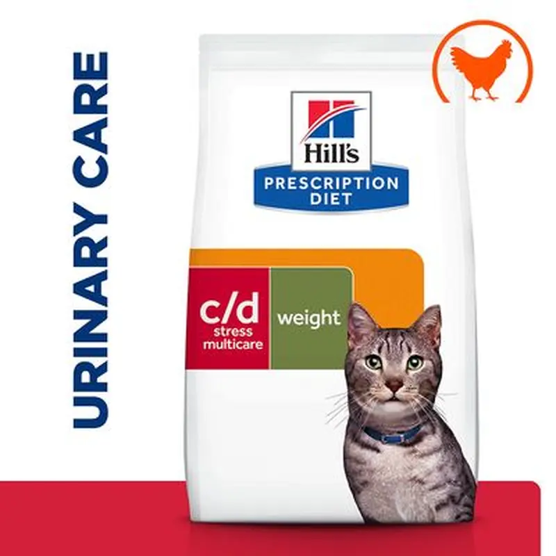 Hills Prescription Diet c/d Urinary Stress + Metabolic - Chicken - Economy Pack: 2 x 8kg