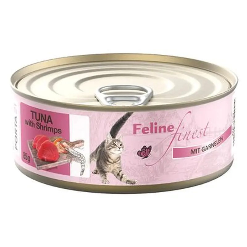 Feline Finest Cat Wet Food 85 g - Tuna with squid