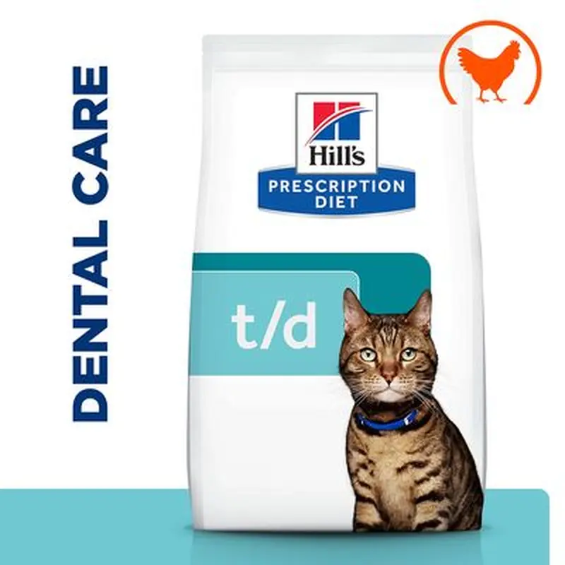 Hill's Prescription Diet Feline t/d Dental Care - Chicken - 3kg