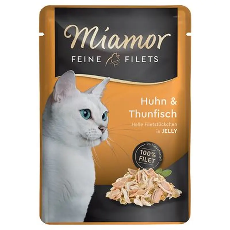 Miamor Fine Fillets 6 x 100g - Chicken in Poultry Jelly