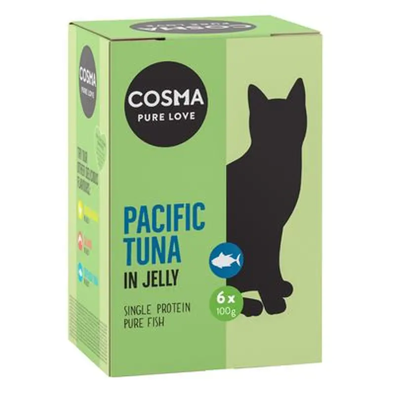 Cosma Original Pouches in Jelly 6 x 100g - Salmon