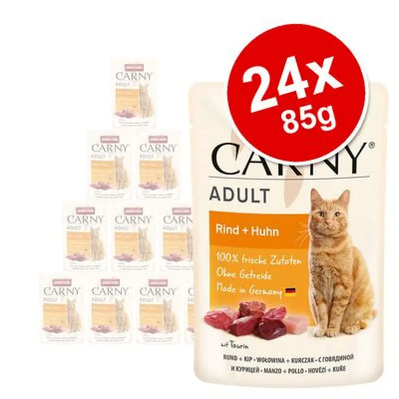 animonda Carny Pouch Saver Pack 24 x 85g - Chicken & Tuna