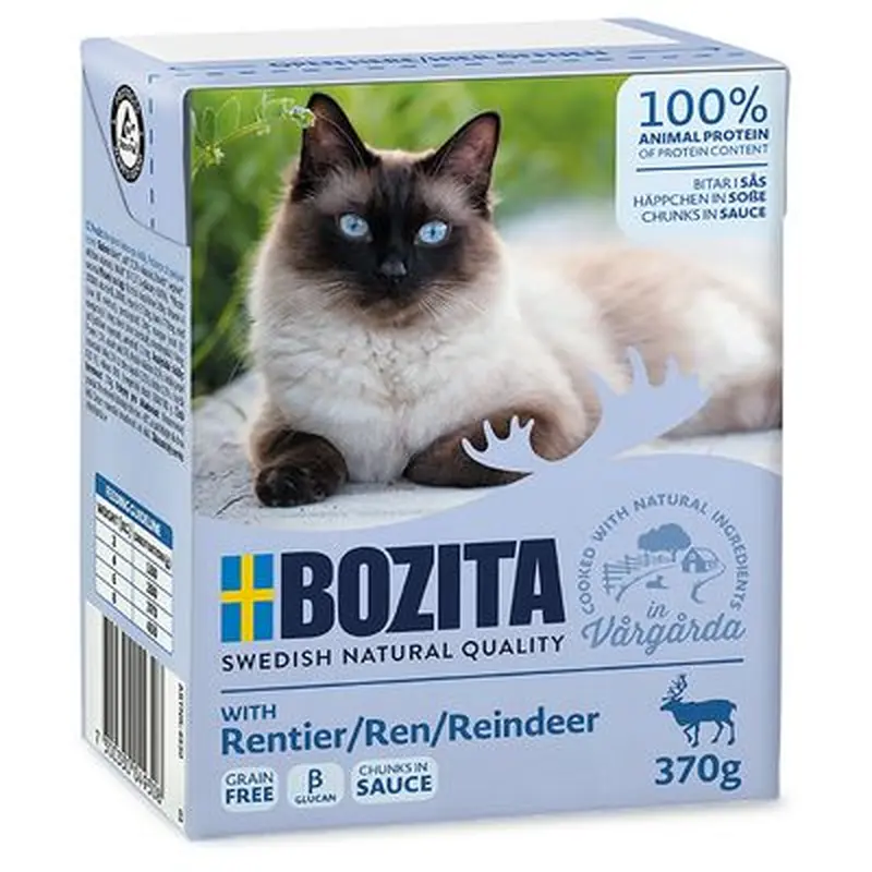 Bozita Tetra Chunks in Sauce Saver Pack 18 x 370g - Salmon
