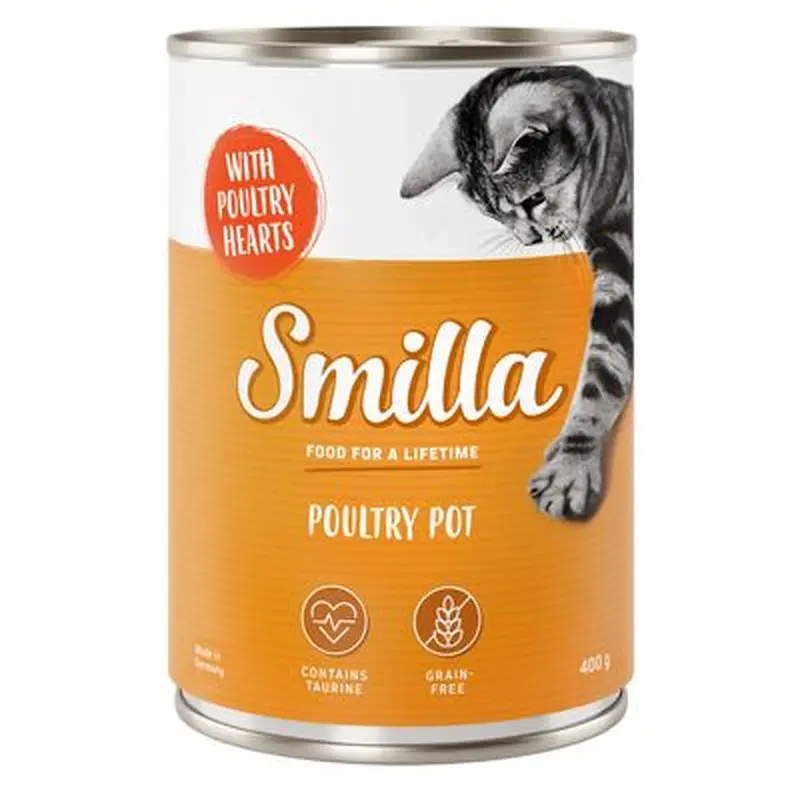 Smilla Wet Cat Food Single Cans - Kitten Chicken (200g)