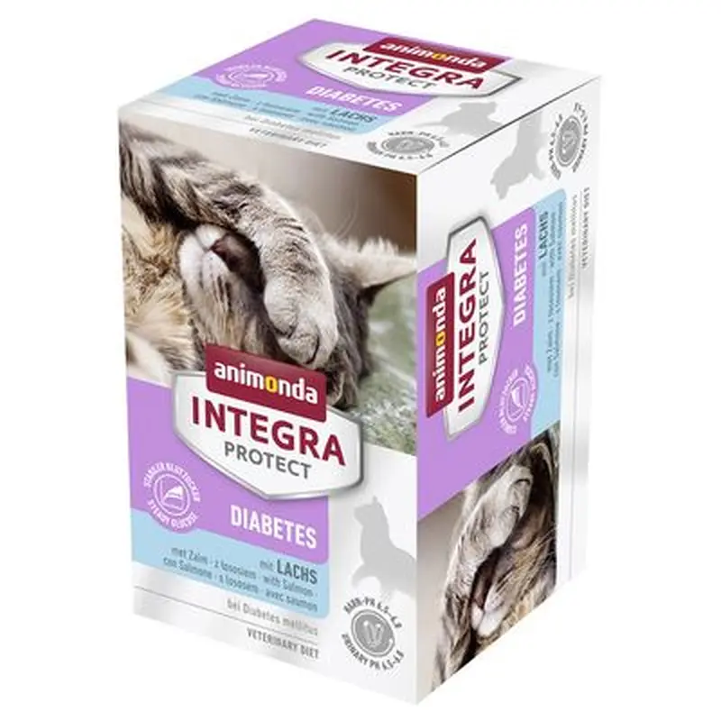 animonda Integra Protect Diabetes 6 x 100g - Salmon