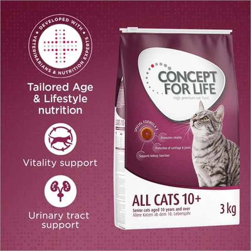 Concept for Life All Cats 10+ - 3kg