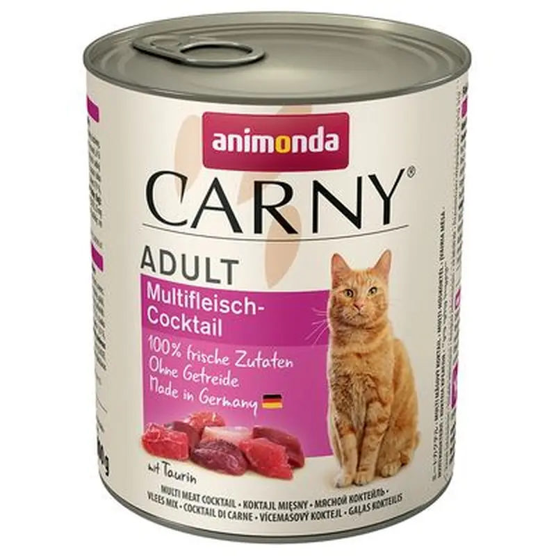 animonda Carny Adult 6 x 800g - Beef, Turkey & Rabbit