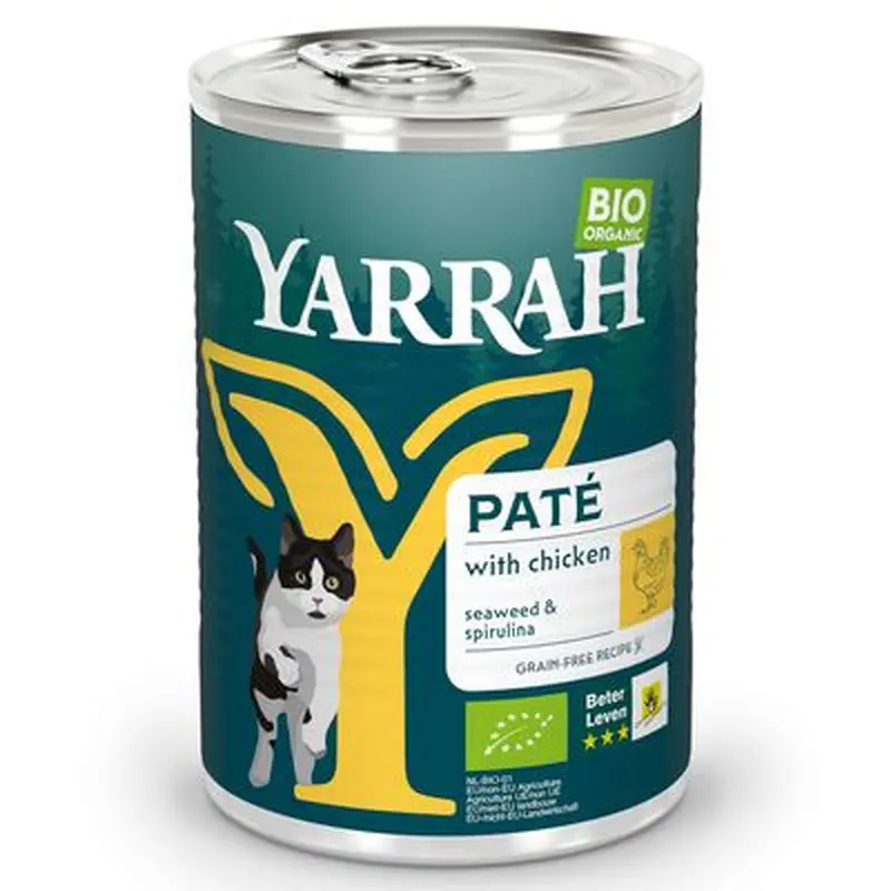Yarrah Organic Pt 6 x 400g - Organic Chicken & Herring