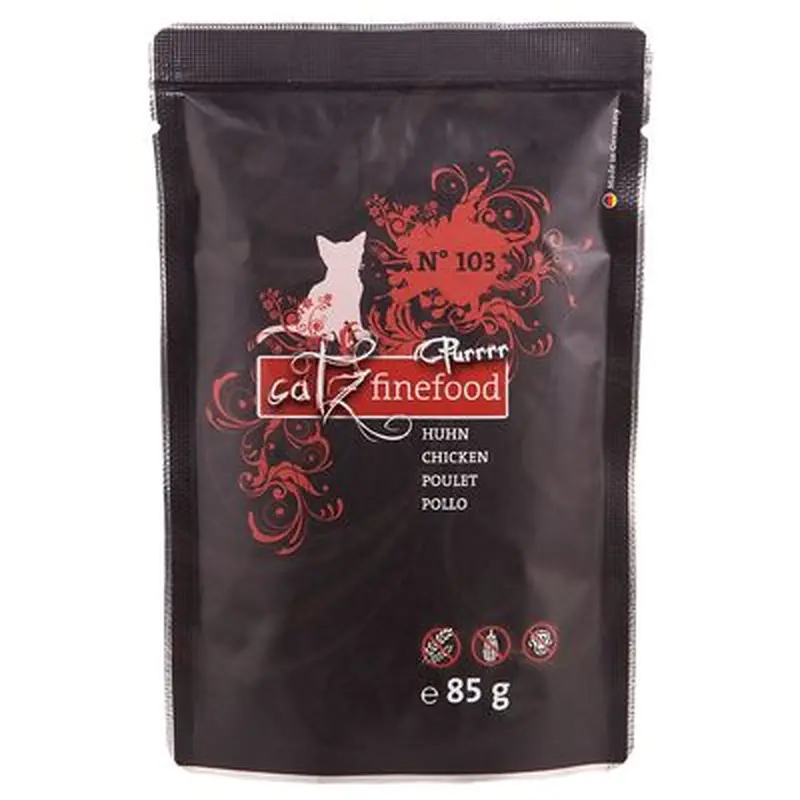 Catz Finefood Purrrr Wet Food Pouches 8 x 80/85g - No. 121 Venison
