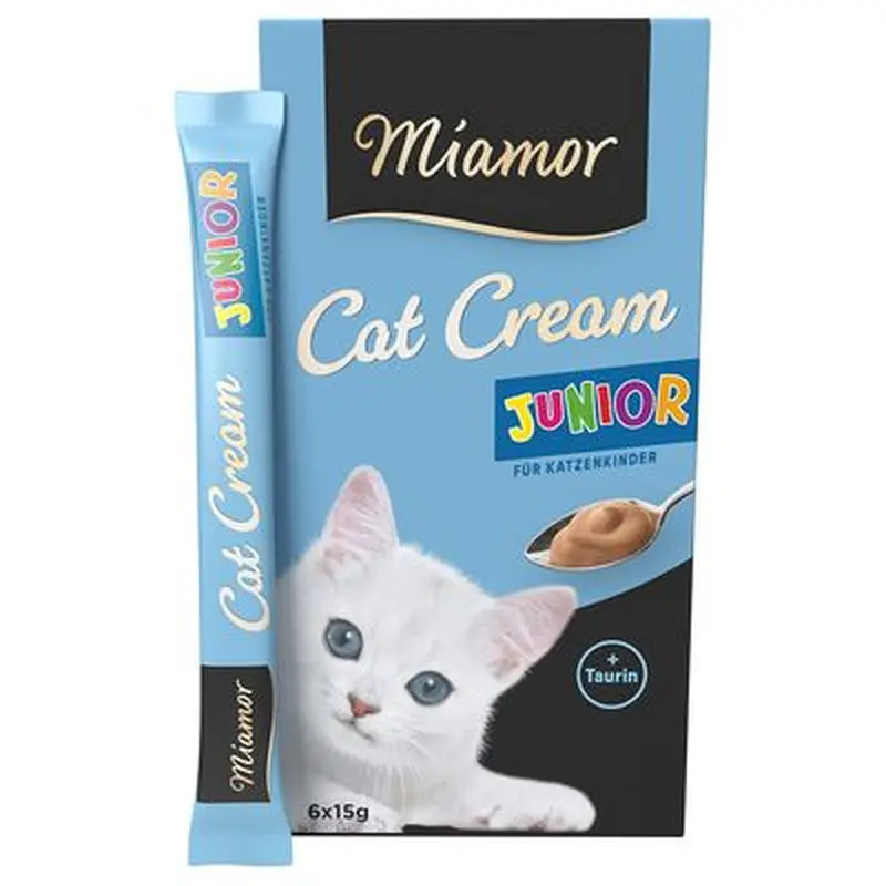 Miamor Cat Cream Junior-Cream - 66 x 15 g