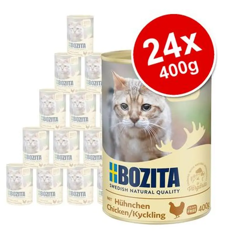 Bozita Canned Food Saver Pack 24 x 400g - Salmon Pt
