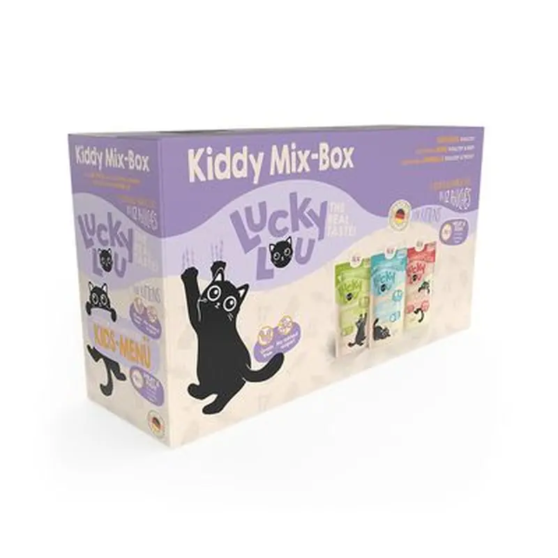 Lucky Lou Kitten Mix 12 x 125 g - Mix I