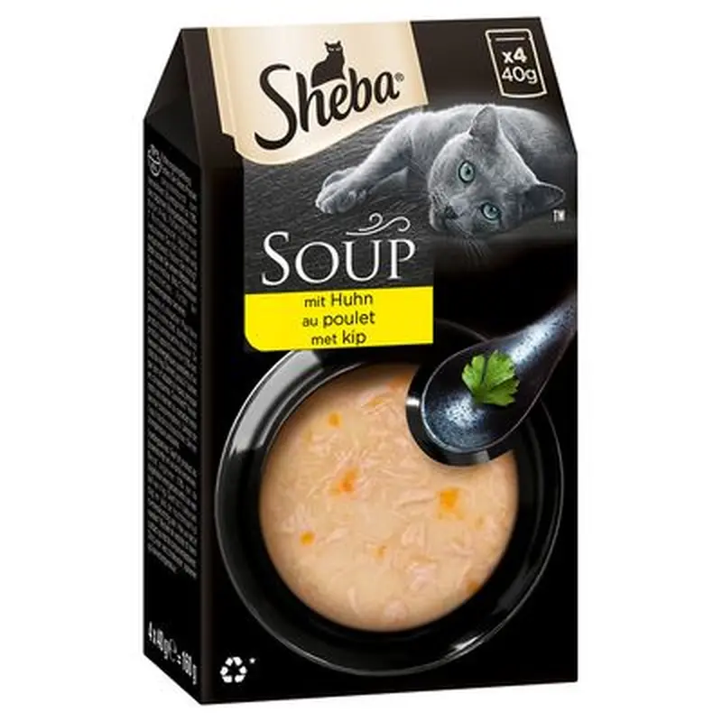 Sheba Classic Soup Multipack 40 x 40g - White Fish