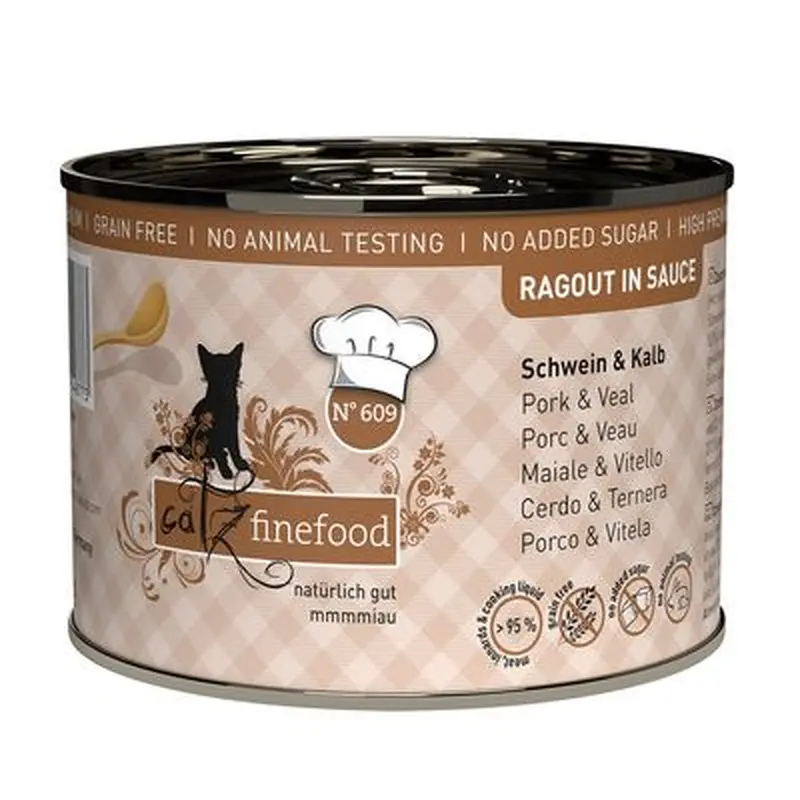 catz finefood Ragout 6 x 190g - No. 603 Goose & Turkey