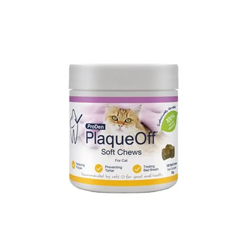 ProDen PlaqueOff Soft Chews for Cats - 120 Chews