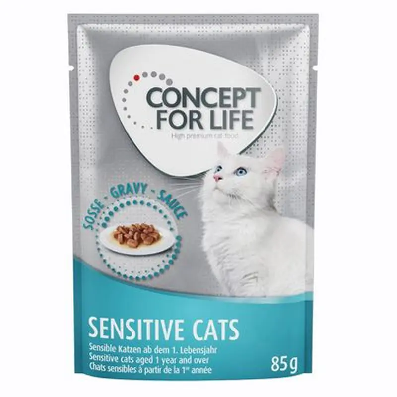 Concept for Life Sensitive Cats  in Gravy - 12 x 85g