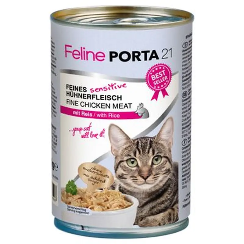 Feline Porta 21 - 6 x 400g - Chicken with Aloe Vera