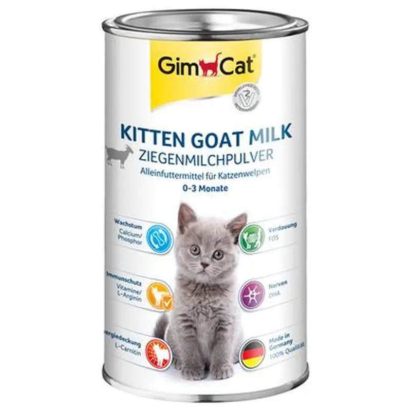 GimCat Goat's Milk Powder for Kittens - 200g