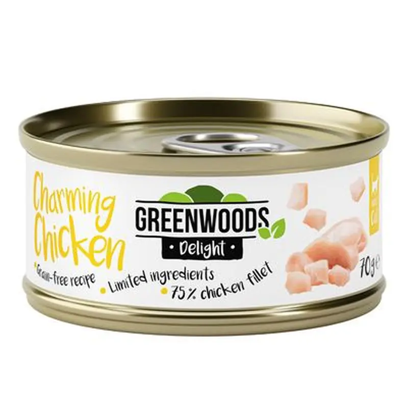 Greenwoods Delight Chicken Fillet - Saver Pack: 48 x 70g