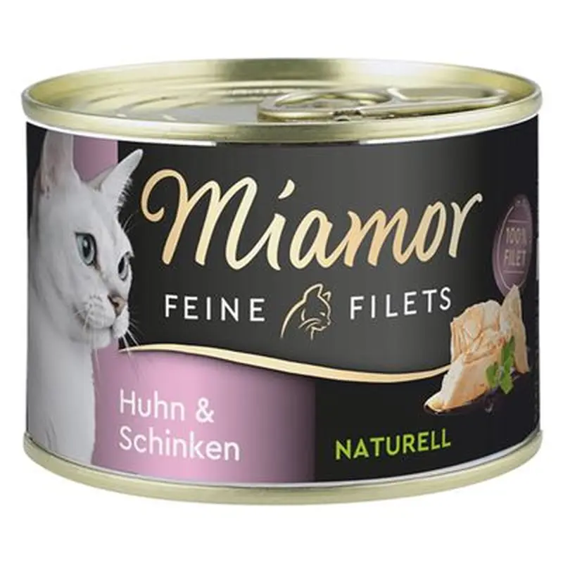 Miamor Fine Fillets Naturelle 6 x 156g - Bonito Tuna