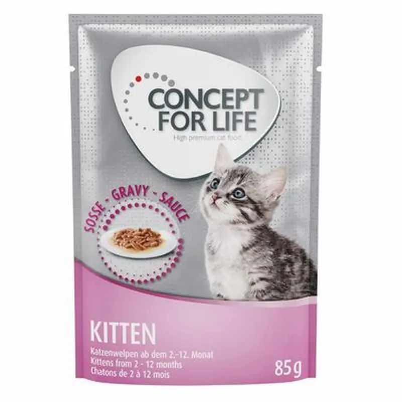 Concept for Life Kitten  in Gravy - 12 x 85g